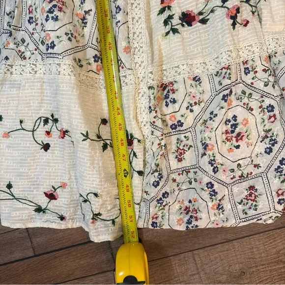 ASOS Edition Curve Floral Embroidered Dress - Picture 8 of 12